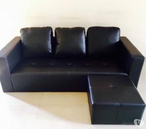 3Seater sofa with pouffe(3 months old) Pune