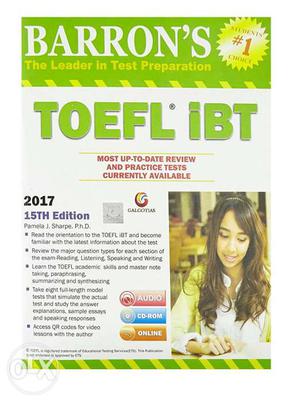 Barron's TOEFL IBT 15th Edition - For English