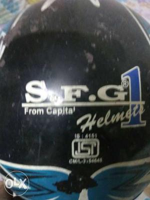 Black And Blue S.F.G Helmet