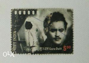 Black and White Stamp of Genius Actor Director