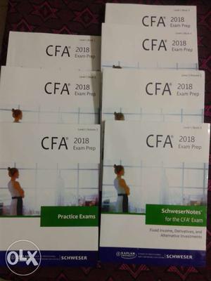 CfA level 1 books(unused, purchased on 13th nov