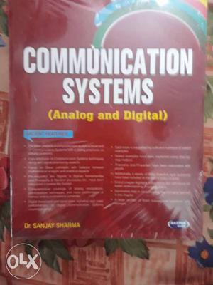 Communication system btech engineering book