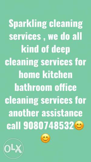 Deep cleaning services