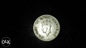 George VI King Emperor British Indian Coin