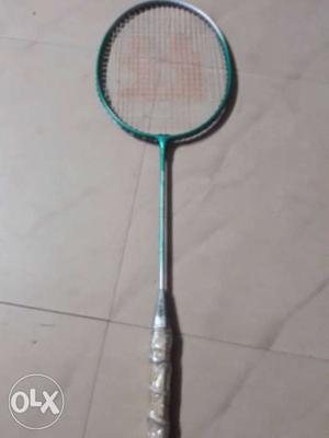 Green Badminton Racket