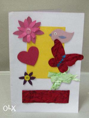 Greeting Cards - Hand Crafted Each -15/-