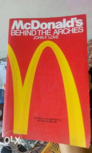 McDonald's Behind The Arches John F Love Book