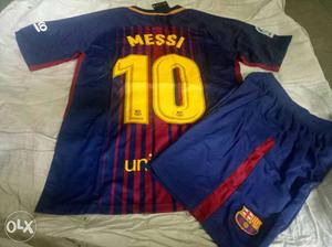 Messi 10 Soccer Uniform
