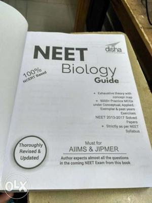 NEET Biology Guide Book