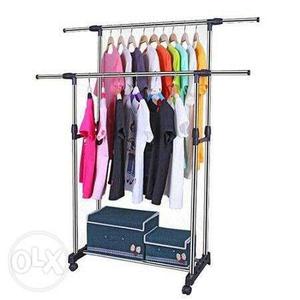 New box pack double pole cloth hanger cloth dryer 8 pieces