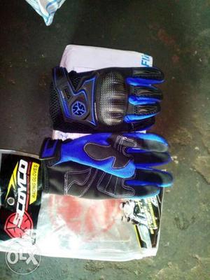 New pair of bike ride gloves from flipkart with