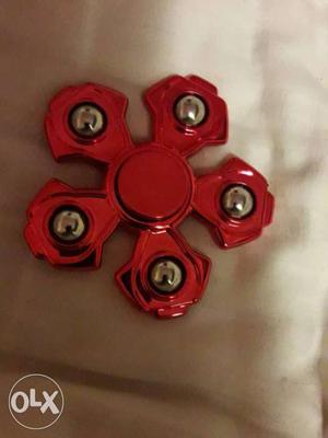 New red spinner in good condition only one day old