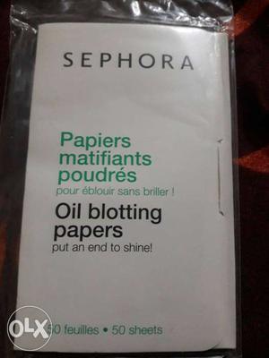 New with tag, Oil Bloting Papers