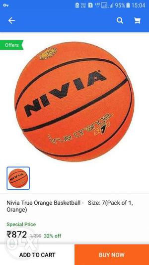 Old Nivia basketball size7