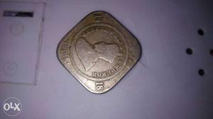 Old coin 2 aana