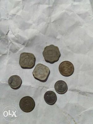 Old coins collections