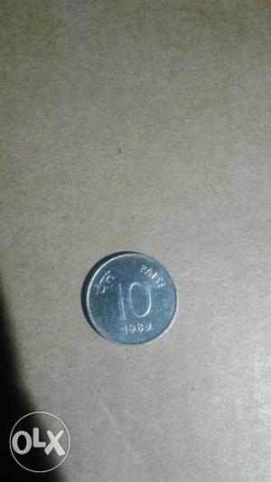 Old indian Coins The 10 paisa sell urgent