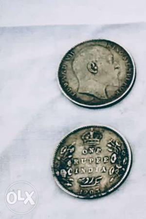 Oldest silver 2 coins