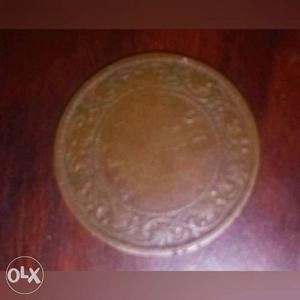 Piece of original antique coin. George 5 King