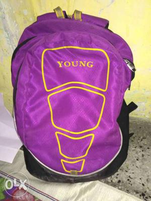 Purple Young Backpack
