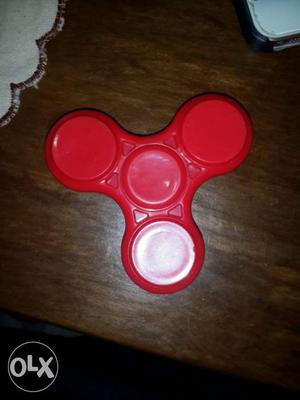 Red fidget spinner. In suberb quality. No