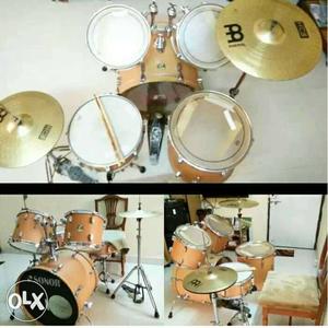 Sonor drum in good condition with individual hard