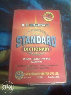 Standard Dictionary Book