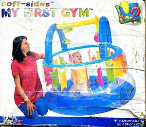 Toddler inflatable Gym size 138cm by 110cm