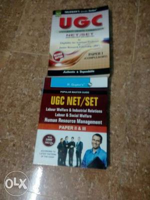 UFC NET/SET new unused books for all papers