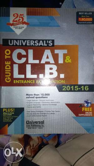 Universal's CLAT LLB Entrance exam book 