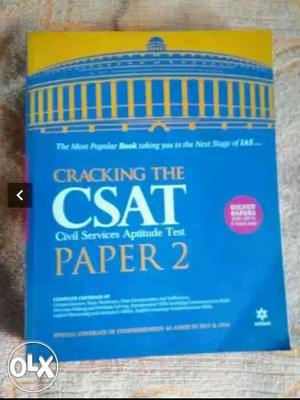 Upsc csat paper2 edition  arihant(new unused)