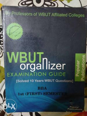 WBUT Organizer - 1st Semester BBA