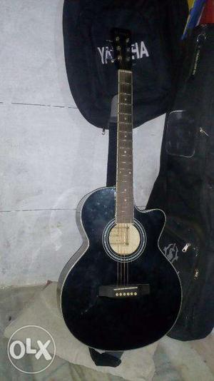 Warner accostic guitar black coloured Buy in