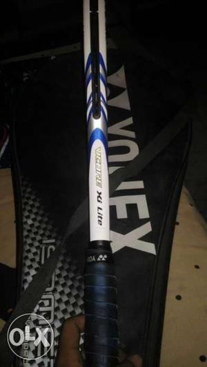 White And Black yonex Xi Lite tennis racket in just new like