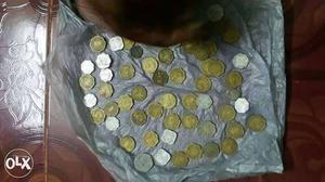 Yellow Round Coin Lot