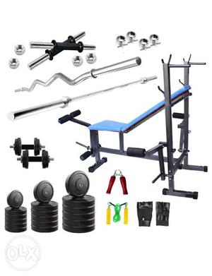 50kg gym kit with bench