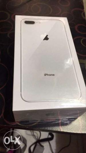 Apple iPhone 8 plus 64 gb silver sealed pack