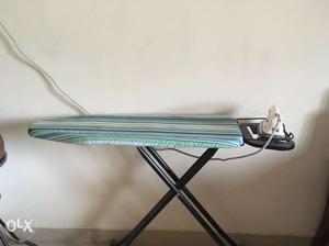 Black And Green Ironing Board