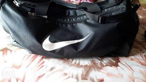 Black Nike Sports Duffle Bag