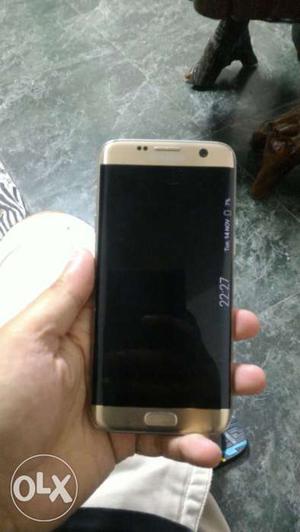 Excellent condition one year old Samsung S7 edge..