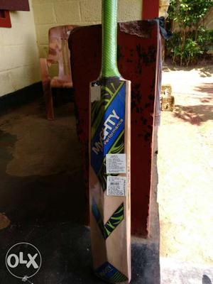 Green And Beige Cricket Paddle