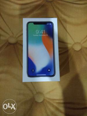 IPhone X. New iphone 10 with Indian bill. 64 GB