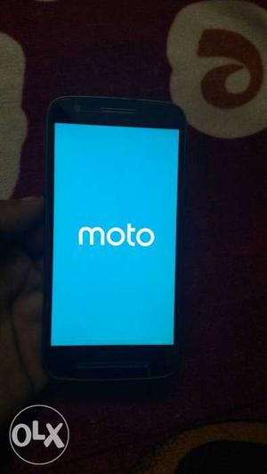 Moto e3 power with full box and bill.