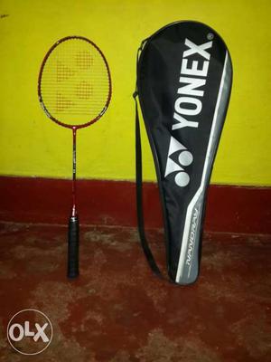 Only a month old yonex racquet 80g 'carbonex'
