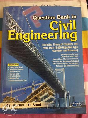 Question Bank In Civil Engineering Book