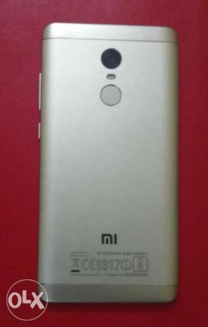 Redmi note 4, five months old, warranty remaining
