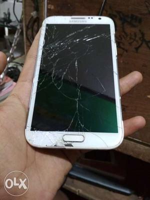 Samsung Galaxy note 2 all fine but touch is crack