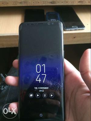 Samsung S8 indian midnight black colour 64gb