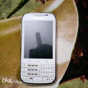Samsung galaxy chat screen touch phone with