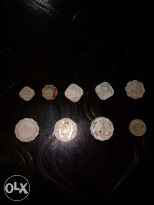 Silver-colored Coin Lot